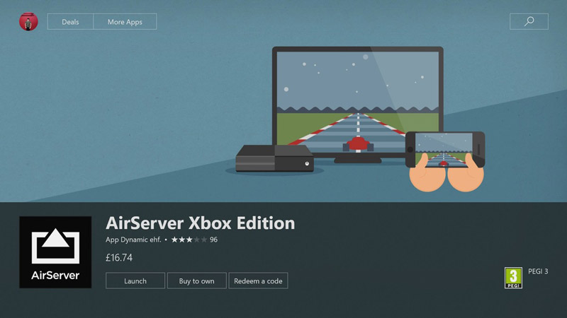 Airserver xBox Edition