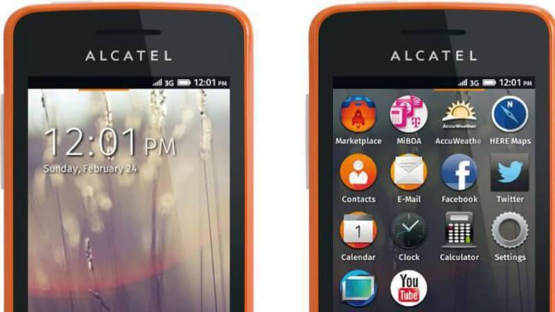 Экран Alcatel