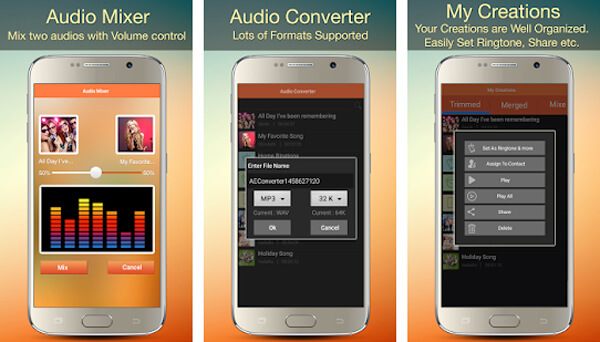 Audio MP3 Cutter Mix Converter