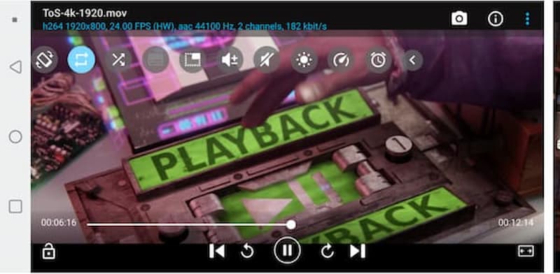 เครื่องเล่น Bsplayer android mp4