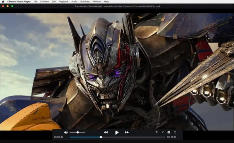 Player de vídeo Cisdem para mac