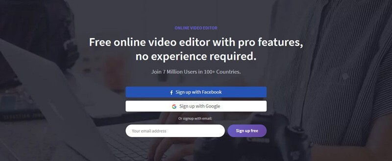 Онлайн-редактор видео Clipchamp