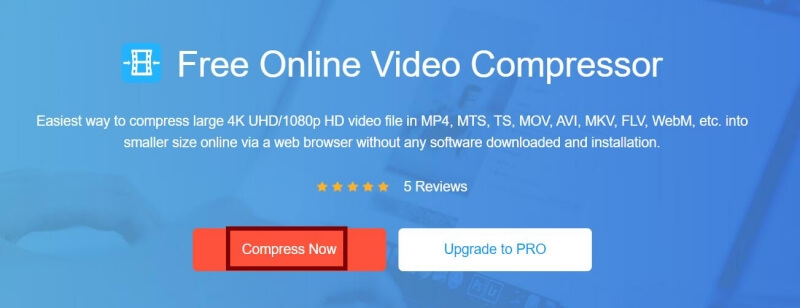 Nén video trực tuyến miễn phí