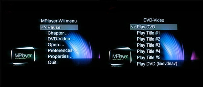 Riproduci DVD su Wii