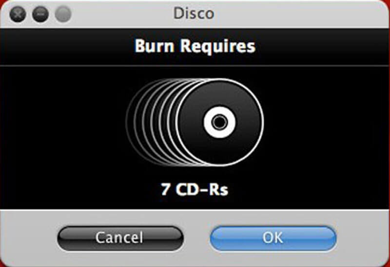 Disco dvd burner