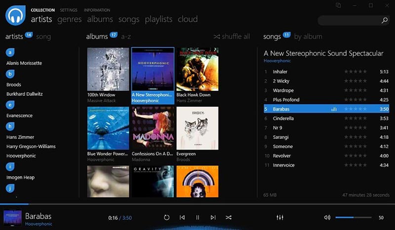 Dopamine music player