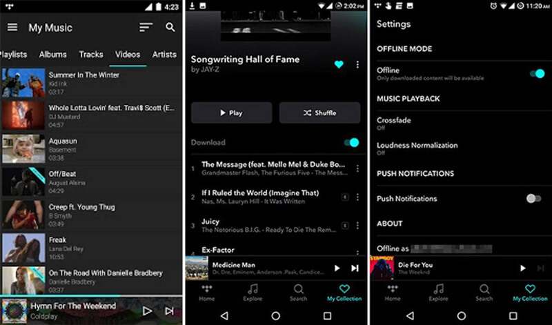 Laden Sie Tidal Music auf Android herunter