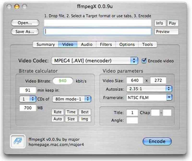 FFmpeg HD video dönüştürücü