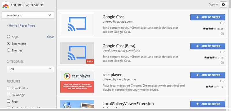 Chromecast של גוגל