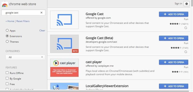 Chromecast Google