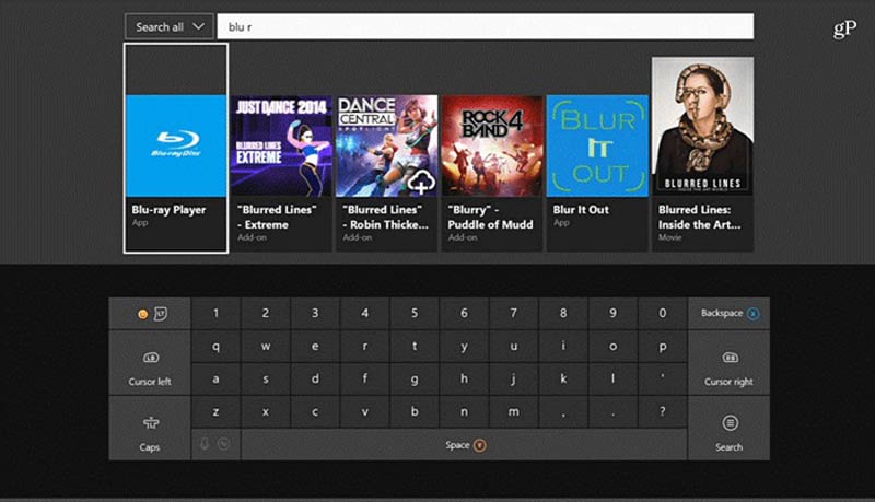Установите приложение Blu-ray Player на Xbox