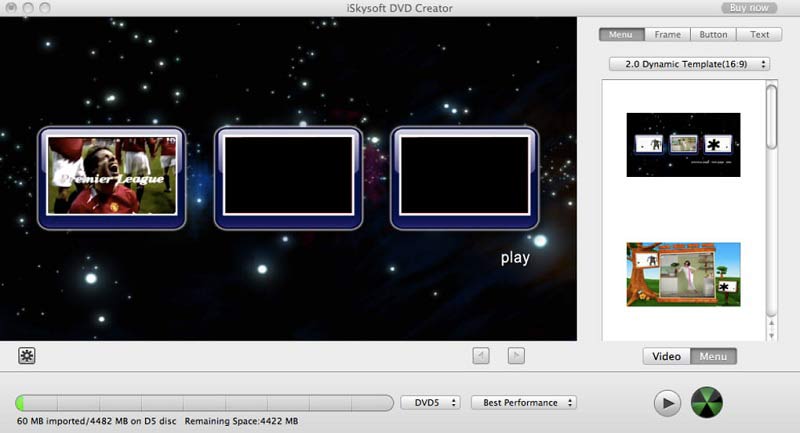 iSkysoft DVD Creator for Mac