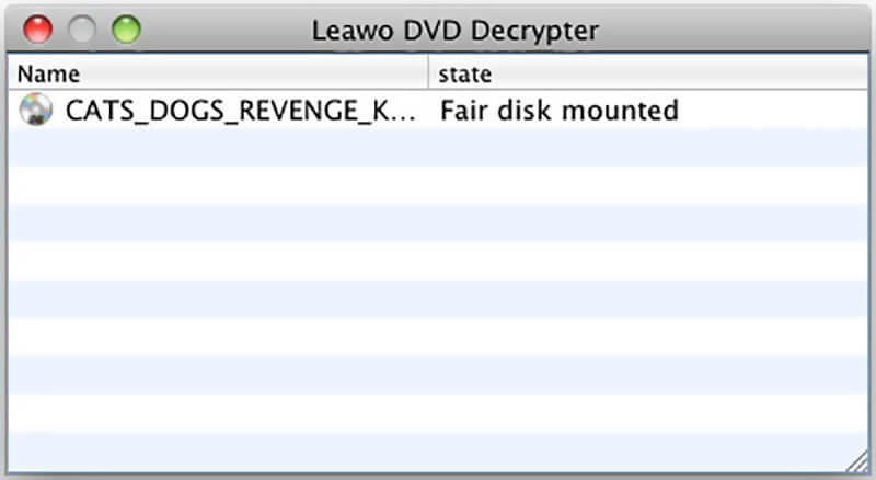 Leawo DVD Decrypter para Mac 