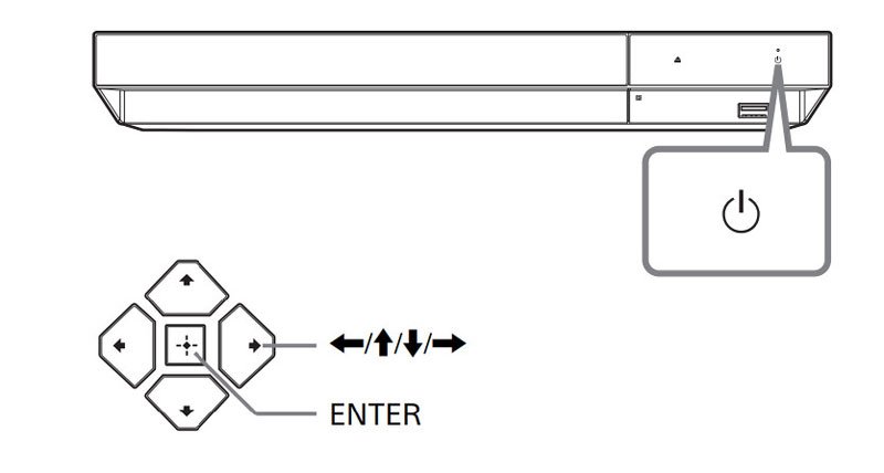 ทำการติดตั้งอย่างง่ายดายสำหรับ Sony 4K BD Player