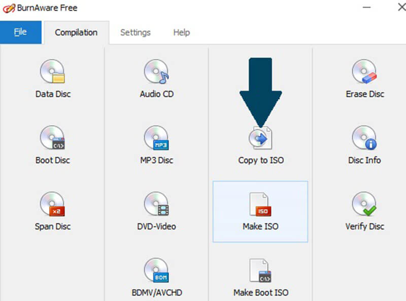 ทำให้ iso burnaware