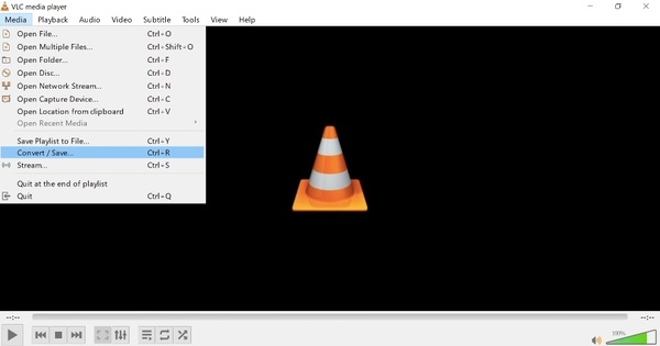Avaa VLC Media Player