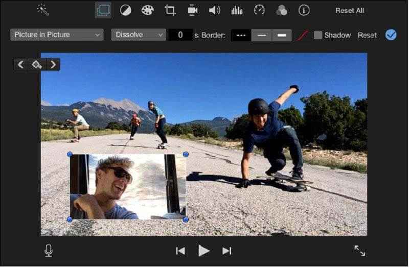 Overlay Wasserzeichen imovie