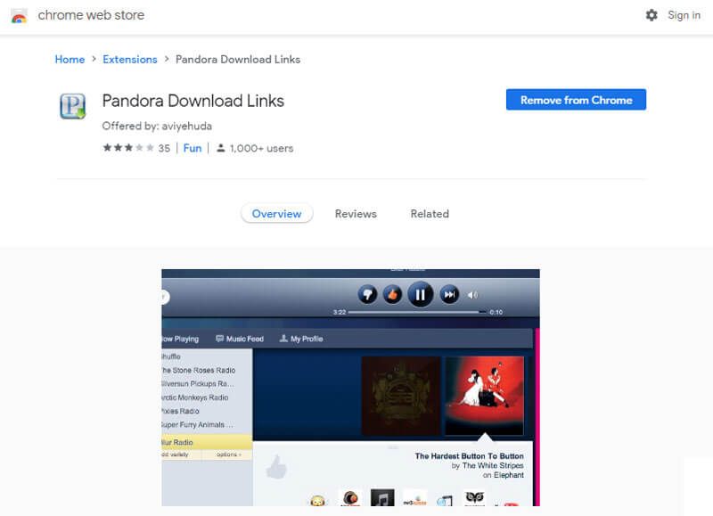 Liens de téléchargement Pandora
