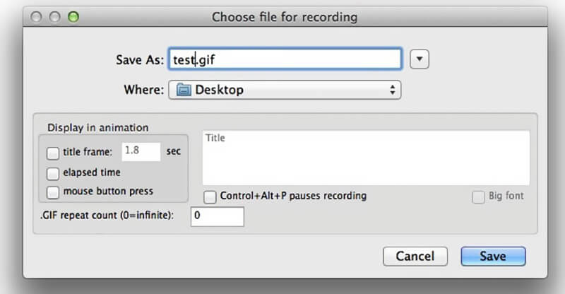 Record animated gif on mac