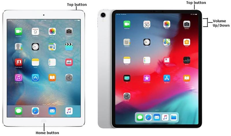 IPad को पुनरारंभ करें