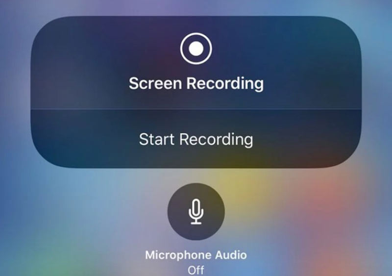 Skjermopptak på iOS 11