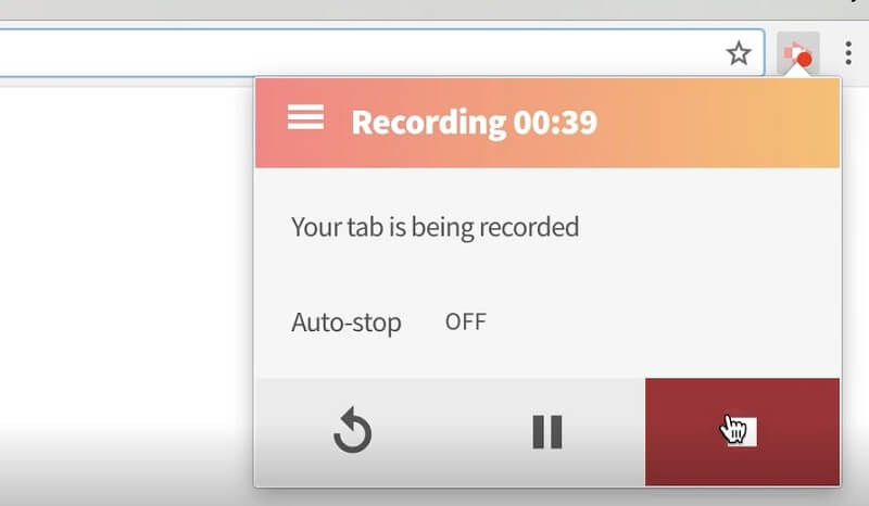 Állítsa le a Skype Recorder Online alkalmazást