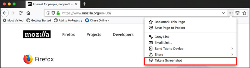 Firefox Screenshot – How to Take A Screenshot on Firefox