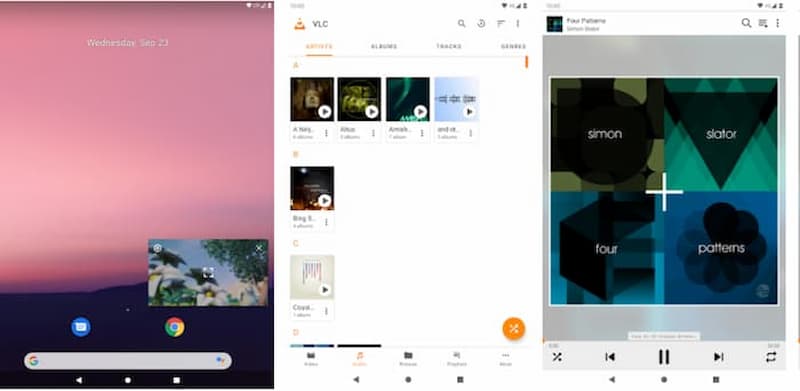 VLC สำหรับ Android mp4 player