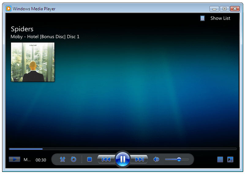 برنامج Windows Media Player WMV