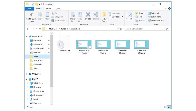 Where Are Screenshots Saved On Windows 1087 Pc And How To Screenshot