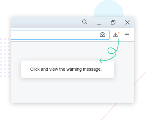 Handle Warning Message in Opera