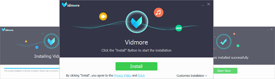 Start installation