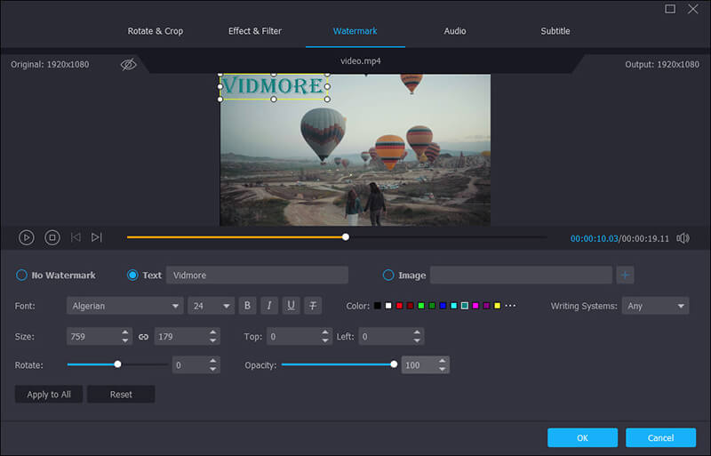 Videomark 1 5 – Easily Add Watermarks To Your Videos