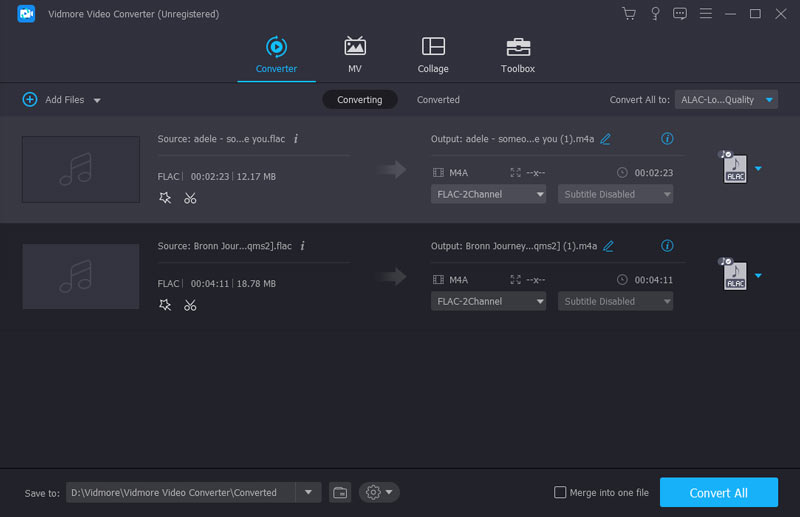 Import FLAC Audio Vid เพิ่มเติม