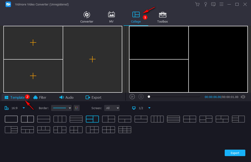 Vælg layout