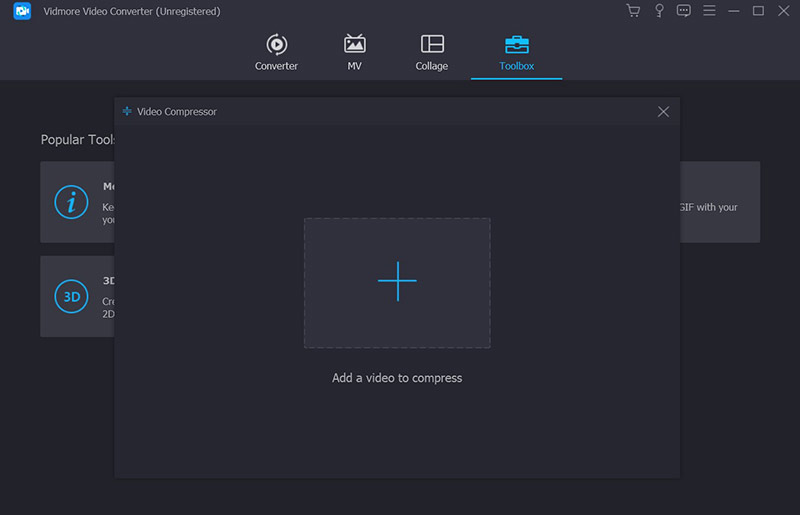 Toolbox Compressor إضافة ملفات