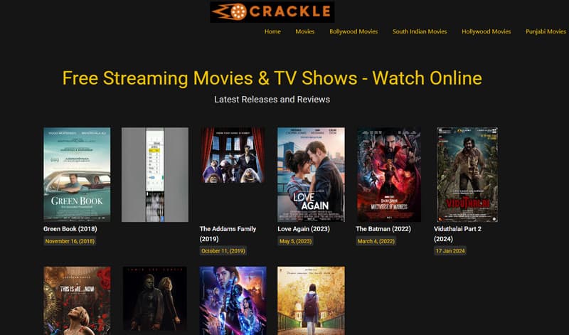 Crackle 123movies Alternatieven