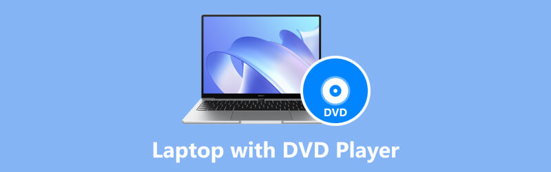 Laptop DVD-lejátszóval