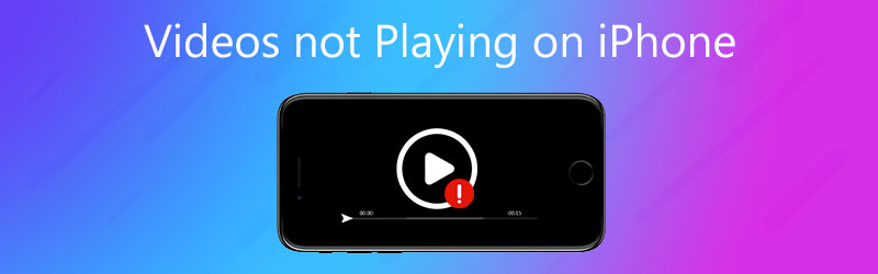 Videoer spilles ikke av på iPhone