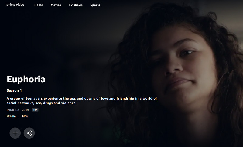 Euforija na Amazon Watchu