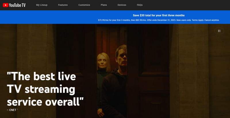 Gledajte Euforiju na Youtube TV-u