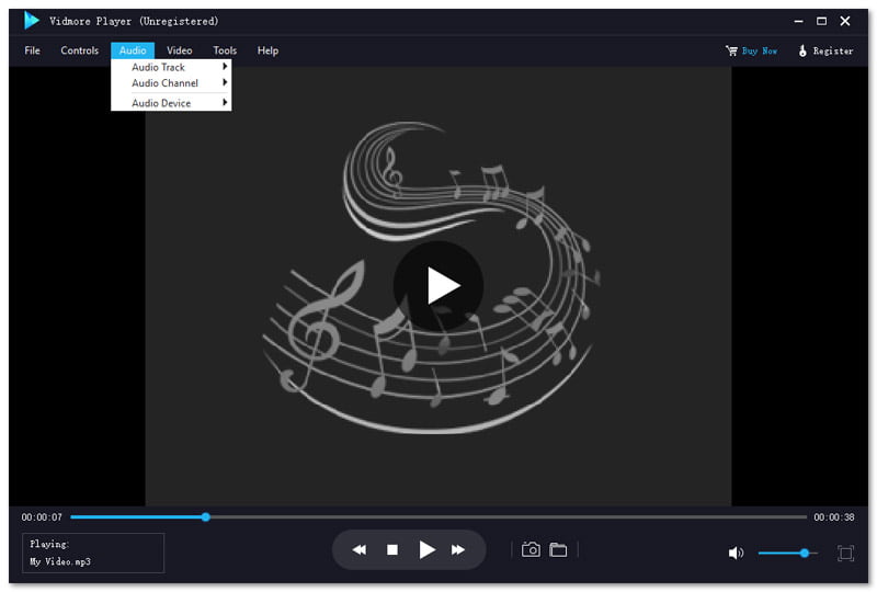 Ajustar la configuración de audio