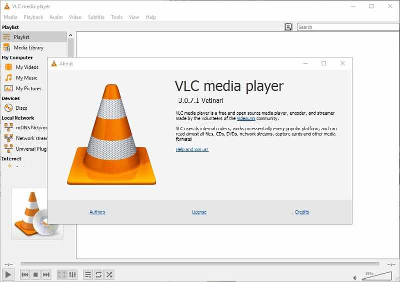 VLC Dat 플레이어