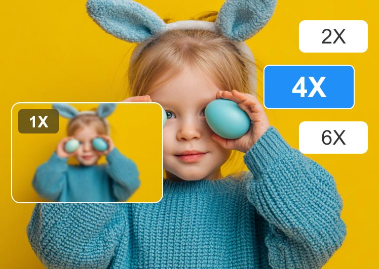 ฟรี Image Upscaler ออนไลน์