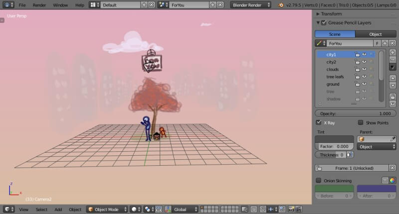 Blender pembuat 3d