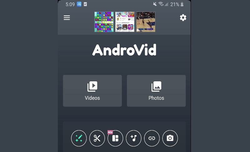 Androvid Movie Maker Android