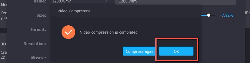 compression finish