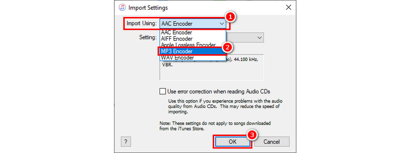 Select MP3 Encoder